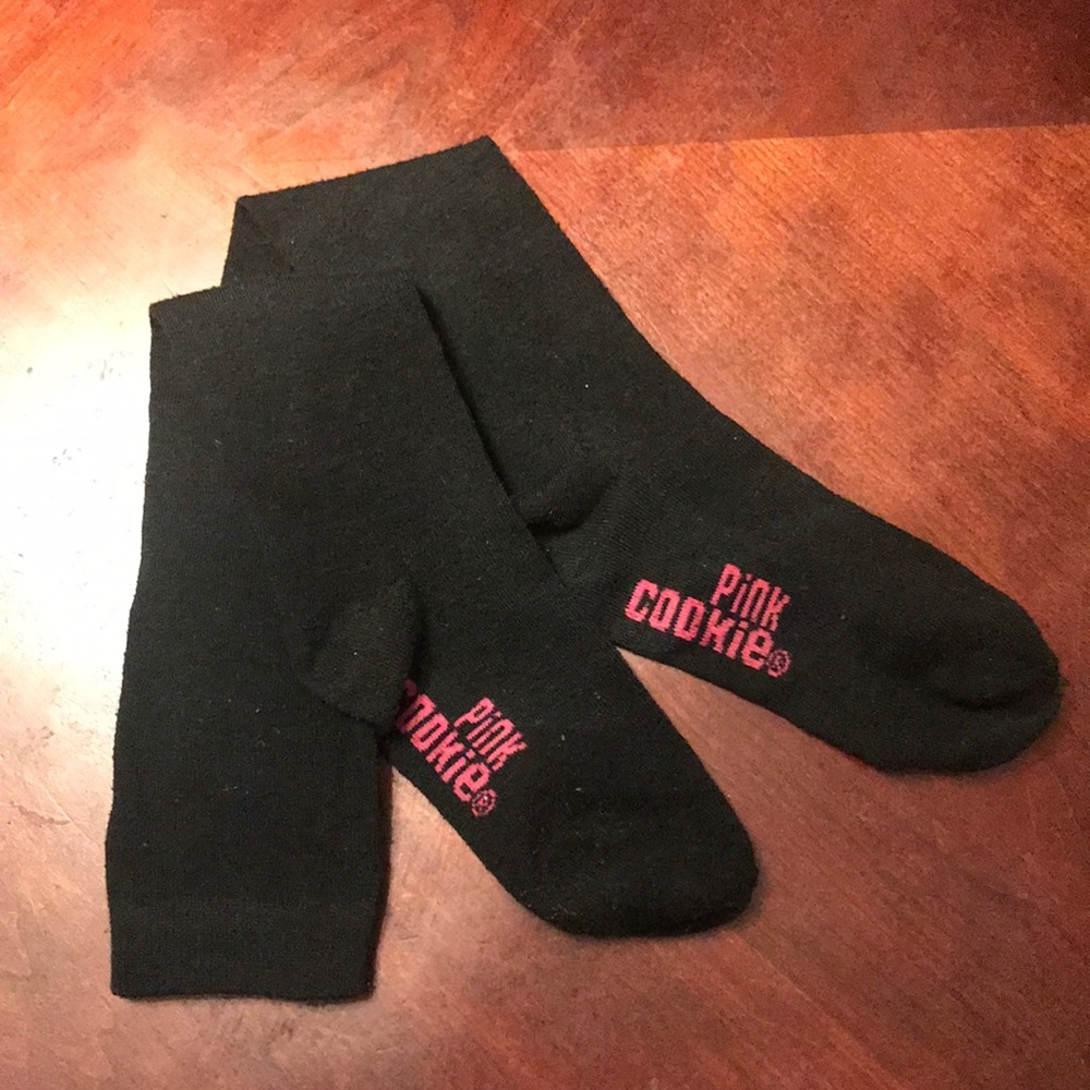 Black knee high socks